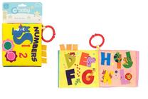 Knygelė CB Toys Soft Book Numbers, EN, įvairių spalvų