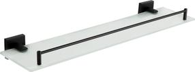 Vonios lentyna Mexen Rufo, 13.8 cm x 5.7 cm x 52 cm, juoda sp.