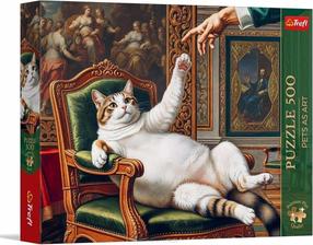 Dėlionė Trefl His Fluffy Highness, 48 cm x 34 cm, 500 vnt.