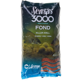 Maistas žuvims Sensas 3000 Fond Killer Krill, 1 kg