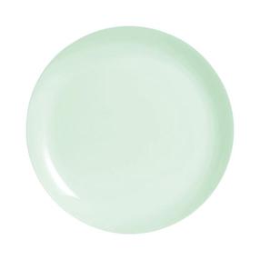 Lėkštė pietų Luminarc Diwali Paradise Green, Ø 25 cm, šviesiai žalia sp.