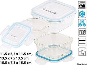 Maisto dėžučių rinkinys Rosti Mepal, 2 l, 22.4 cm x 16 cm, skaidri sp., 3 vnt.