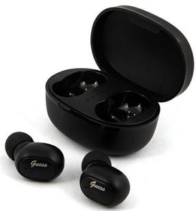 Belaidės ausinės Guess GUTWST30G GUTWST30BK TWS, juoda sp.