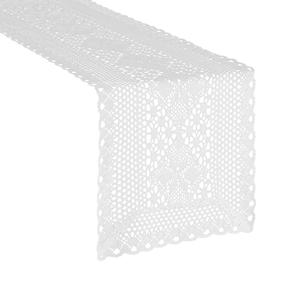 Piklik laudlina ristkülikukujuline Meggy, valge v., 30 x 140 cm