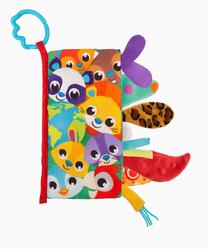 Knygelė Playgro Sensory Book Tails Of The World, įvairių spalvų