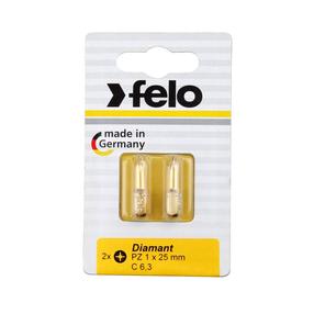 Набор битов для отверток Felo 02101286, PZ1, 25 мм