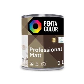 Дисперсионная краска Pentacolor Professional Matt, белый цв., 1 л