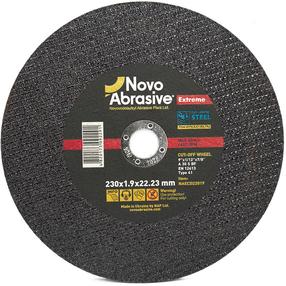 Griešanas disks leņķa slīpmašīnām Novo Abrasive 41, 230 mm x 1.9 mm x 22.23 mm