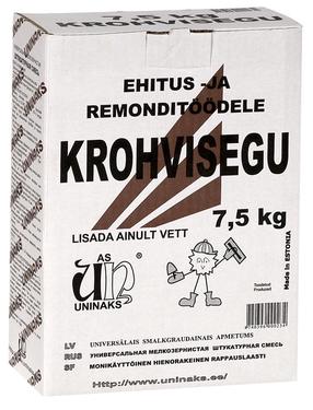 Kipskrohvisegu Naks, tasandav, 7.5 kg