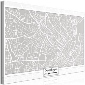 Reprodukcija Artgeist Capital Of Denmark DKNW1454XXLPWD, 120 cm x 80 cm