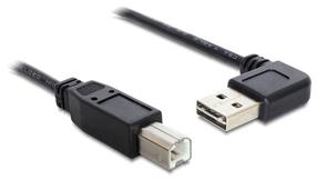 Juhe Delock USB /USB Angled USB 2.0 A male, USB 2.0 B male, 0.5 m, must v.