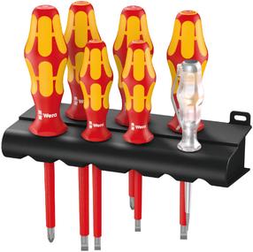 Kruvikeeraja komplekt Wera 160i/7 Kraftform Plus, isoleeritud, 7 tk