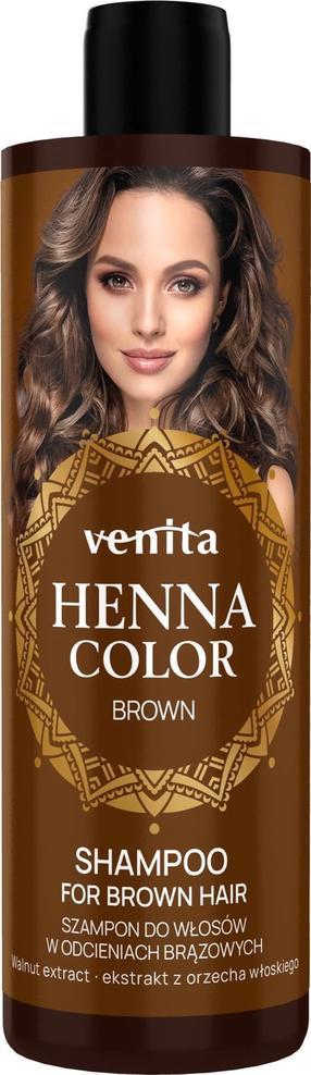 Šampūnas Venita Henna Color Brown, 300 ml