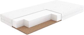 Čiužinys vaikiškoms lovytėms Hilding Kolysanka G0B3C84070, 140 cm x 70 cm, kietas