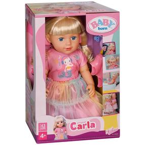 Lelle ar aksesuāriem Zapf Creation Baby born Carla 838006, 43 cm, daudzkrāsaina