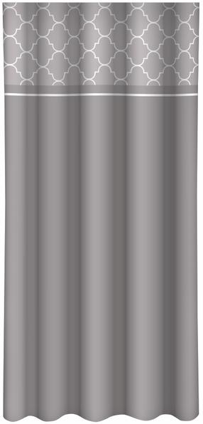 Naktinė užuolaida Mariall ZMH-08, balta sp./pilka sp., 160 cm x 250 cm