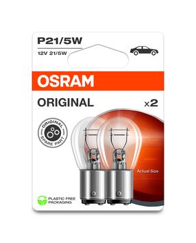 Autopirn Osram 7528-2BL, hõõglamp, läbipaistev v., 12 V