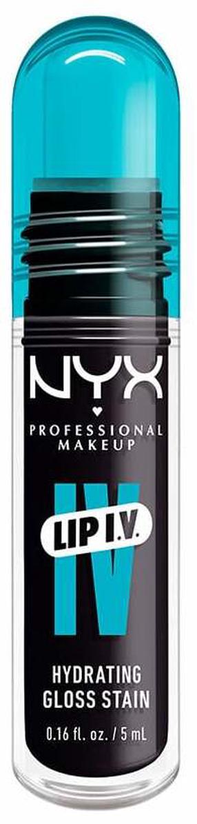 Lūpų blizgis NYX Professional Makeup Lip I.V. Hydrating Gloss Stain, 5 ml, grape gushin’ sp., 16