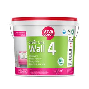 Värv Vivacolor Wall 4 C, emulsiooni-, matt, 2.7 l