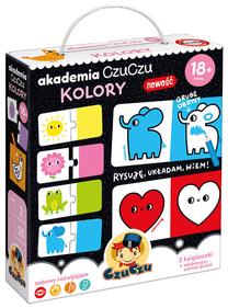 Dėlionė CzuCzu Academy Colors, 19 cm, įvairių spalvų, 22 vnt.