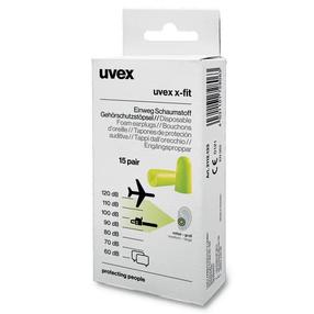 Ausų kištukai Uvex X-Fit SNR 37 UV2112133, 30 vnt.