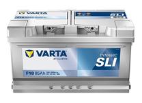 Akumuliatorius Varta SLI F18, 12 V, 85 Ah, 800 A
