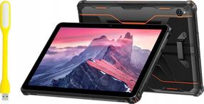 Planšetdators OukiTel RT9, 10.1", 6GB/256GB, melna krās./oranža krās.