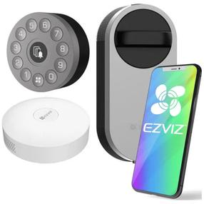 Drošības sistēma Ezviz EZVIZ DL01S 3-in-1 Smart Lock Set