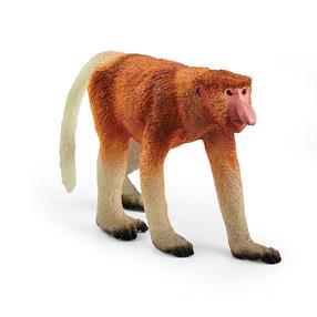 Žaislinė figūrėlė Schleich Wild Life Proboscis Monkey 14846, ruda sp.