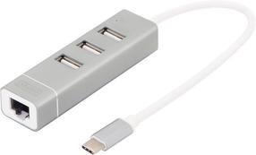 USB jaotur Digitus, 20 cm