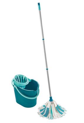 Grindų valymo rinkinys Leifheit Power Mop 3in1, mėlyna sp./balta sp., 12 l