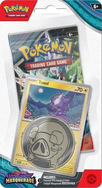 Kortų žaidimas Pokemon Scarlet & Violet Twilight Masquerade Checklane, įvairių spalvų, EN