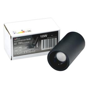 Šviestuvas lubų Tope Tulsa 6006000028, LED, 3000 °K, 1 x 10 W, juoda sp. / juoda sp.