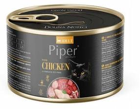 Šlapias kačių maistas Piper Animals Adult, vištiena, 0.185 kg