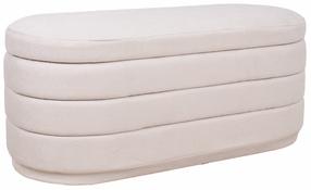 Suoliukas Home4you Hiro 88994, balta sp., 104 cm x 44 cm x 44 cm