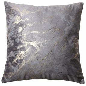 Dekoratyvinės pagalvėlės užvalkalas Splendid Marble, pilka sp., 45 cm x 45 cm