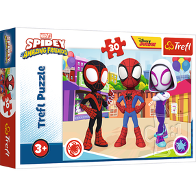 Пазл Trefl Spidey 18285, 20 см x 27 см, 30 шт., многоцветный