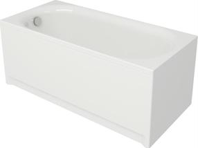 Vonia Cersanit Octavia, 160 cm x 70 cm x 44 cm, stačiakampis, balta sp.