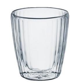 Dvigubo stiklo puodelių rinkinys Ambition Curly, skaidri sp., 0.250 l