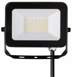 Prožektorius be judesio daviklio, tvirtinamas prie sienos GTV Vilmar GT-VILM20W-40, 20 W, 1800 lm, 4000 °K, IP65, juoda sp.