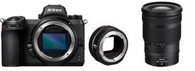 Sistēmas fotoaparāts Nikon Z 6II + Nikkor Z 24-120mm f/4 S + FTZ II Mount Adapter, melna krās.