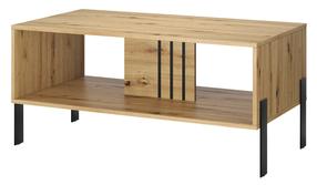 Kavos staliukas ADRK Nexo CT-NEX-ART-04, artisan oak sp., 55 cm x 100 cm x 47 cm