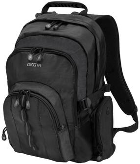 Portatīvā datora mugursoma Dicota Universal Backpack, melna krās., 14"