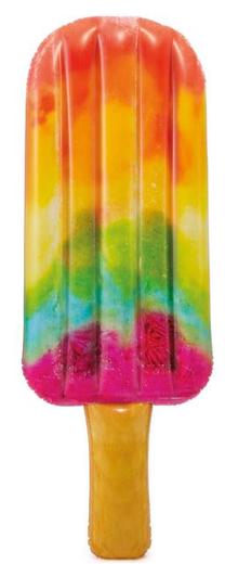 Pripučiamas plaukiojimo čiužinys Intex Popsicle Float, 191 cm x 76 cm, įvairių spalvų