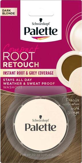 Pūderis matu saknēm Schwarzkopf Palette Root Retouch, dark blonde, 3 ml