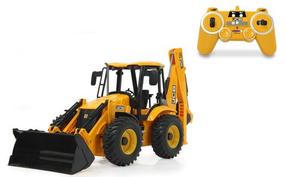 Traktorius Jamara JCB Backhoe Loader 404980, 1:20, oranžinė sp.