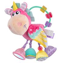 Barškutis Playgro Unicorn, rožinė sp.