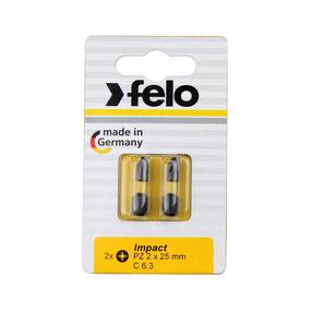 Биты для ударной отвертки Felo 02102241, PZ2, 25 мм
