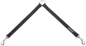 Dubults pavadas savienojums Amiplay Basic, melna krās., 0.3 m