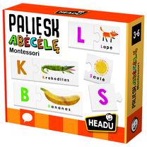 Dėlionė Headu Montessori TOUCH ABC, LT